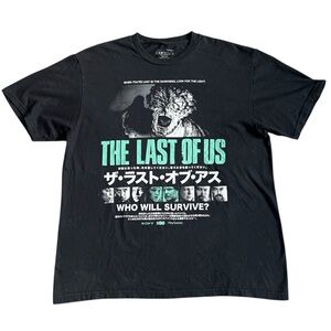 Rucking Fotten Men’s The Last Of Us T Shirt Sz XL Black SDCC 23 Exclusive GUC